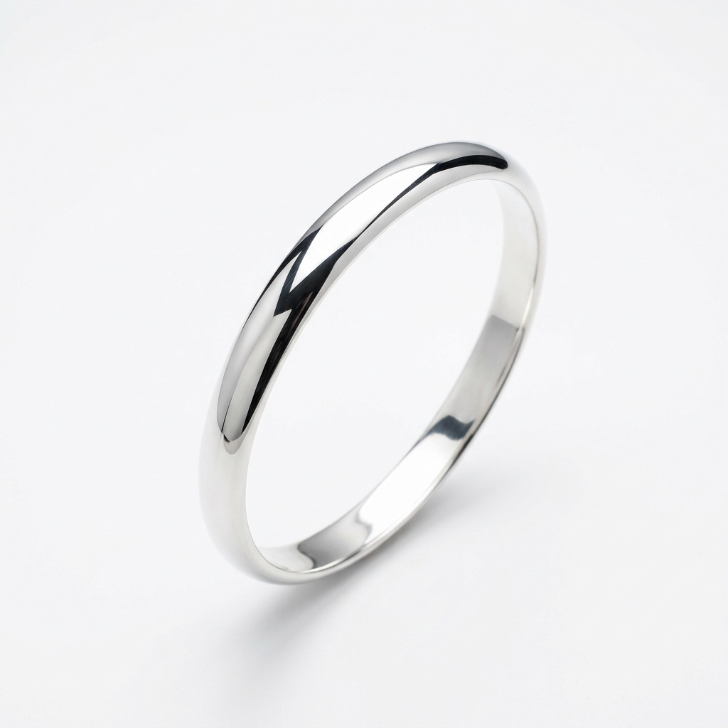 Traditional Silver Bangle